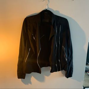 Blank NYC black moto jacket